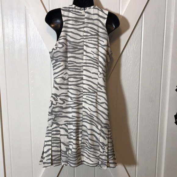 Rebecca Taylor Zebra Pleat Hem Dress - Picture 6 of 12